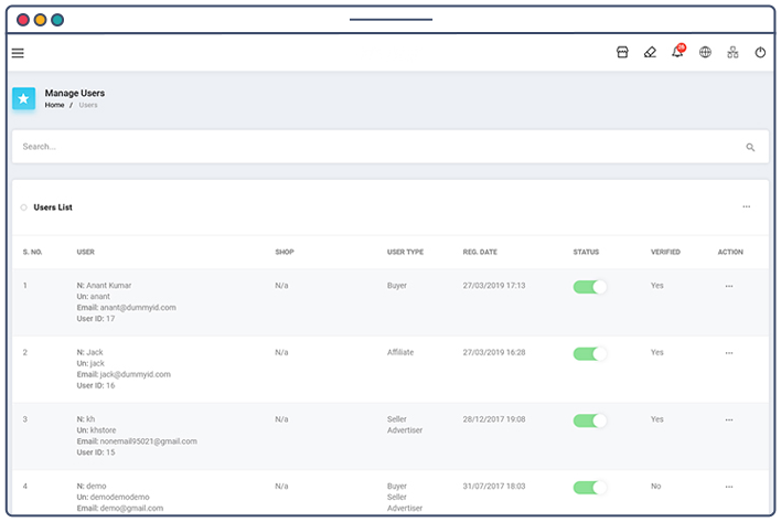 User Management