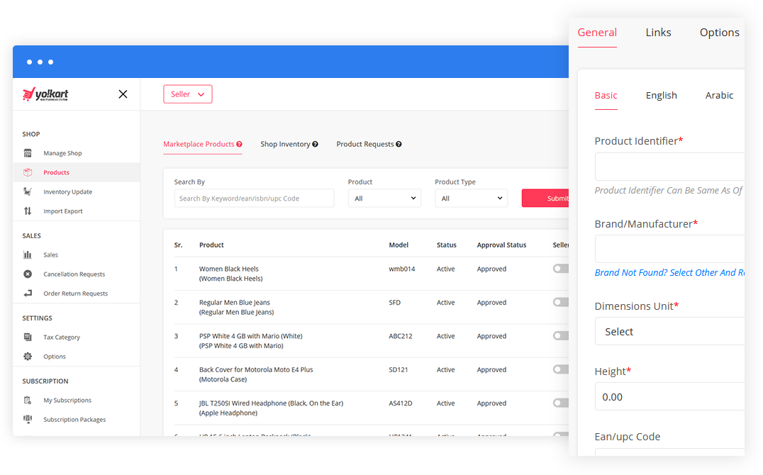 Product management in Yo!Kart